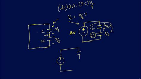 ES Lecture 9: Analysis of Capacitor circuits with initial conditions ...