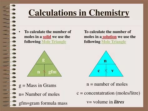 PPT - Calculations in Chemistry PowerPoint Presentation - ID:1323547