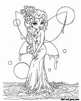 Fairy For Kids Page And Adults  Coloring Home sketch template