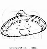 Sombrero Coloring Page sketch template
