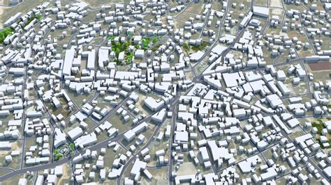 3D model Ramallah West Bank Palestine 30km VR / AR / low-poly | CGTrader