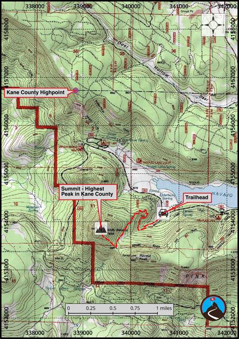 Hiking Kane County Highpoint - Navajo Lake | Road Trip Ryan