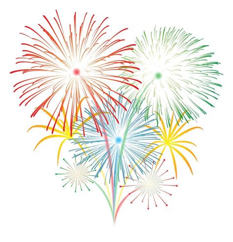 Fireworks vector stock vector. Illustration of firework - 36014104