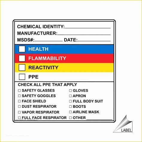 Printable Hazardous Waste Label Template Philippines - Printable Word Searches