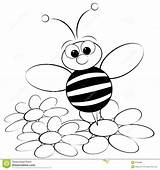 Cute bumble Bee coloring Pages Download And Print For Free sketch template
