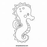 Free Printable Seahorse Coloring Page For Kids  TemplatesArea sketch template