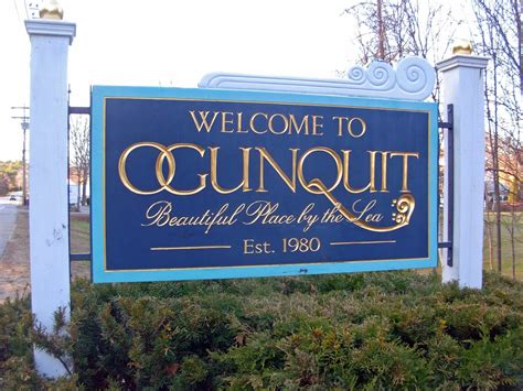 Geographically Yours Welcome: Ogunquit, Maine