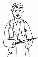 Beautiful Nurse Coloring Page  Free Printable Pages For Kids sketch template