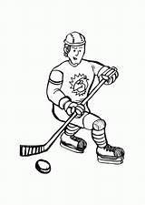 Hockey Player Coloring Pages  Home sketch template