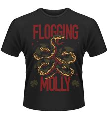 Flogging Molly Merchandise, Short Sleeve T-Shirt, Skinny Fit T-Shirt