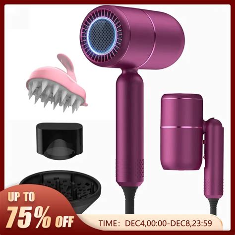 Hair-Dryer-with-Diffuser-Ionic-Blow-Dryer-Professional-Portable-Hair ...