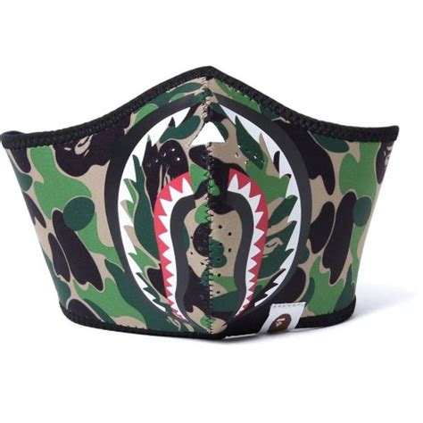 Bape Shark face wind protection mask ,bape face mask,bape shark camo mask,bape large mask,face ...