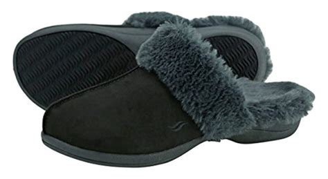 Powerstep - Powerstep Luxe Women's Orthotic Slippers - Memory Foam Slip ...