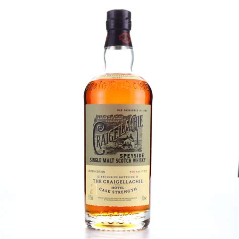 Craigellachie 21 Year Old Cask Strength Limited Edition / The Craigellachie Hotel | Whisky ...