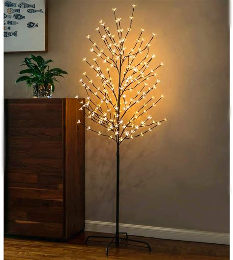 Amazon.com: Twinkle Star 6 FT Pre-lit Cherry Blossom Tree with 208 LED ...