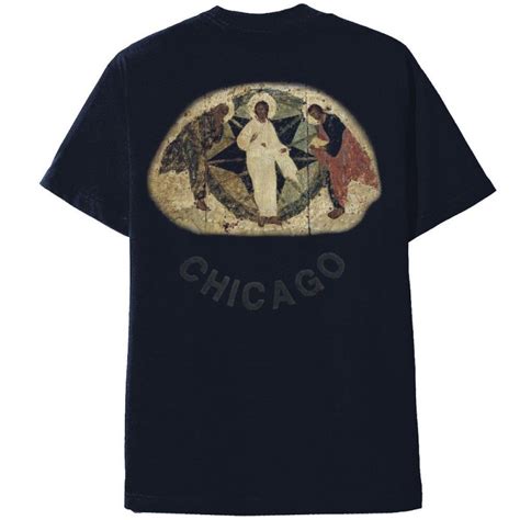 JESUS IS KING MERCH - NAVY TEE CHICAGO KANYE WEST | MAGIC-CUSTOM.COM