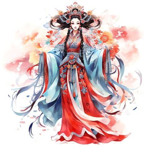 Premium AI Image | Chinese Opera Costume Chinese new year