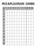 free math printable blank multiplication chart 0 12 - 17 best images about multiplication on ...