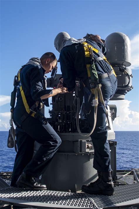 DVIDS - Images - USS America (LHA 6) Conducts Crew Serve Weapons Exercise [Image 8 of 8]