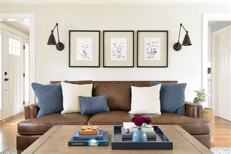 Gray Oak Studio - Lovell Project - Sconces for Task Lighting | Wall decor living room, Above ...
