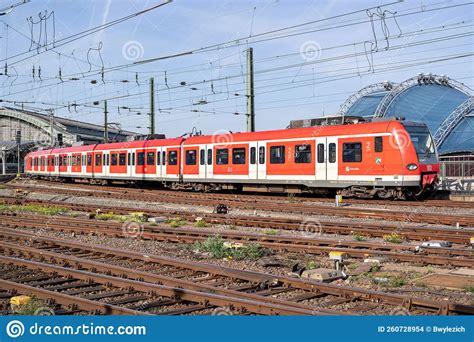 Cologne S-Bahn editorial stock image. Image of traffic - 260728954