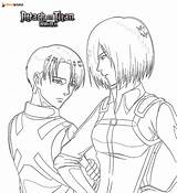 Levi Ackerman Coloring Sheets sketch template