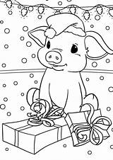 Piggy Coloring Page sketch template