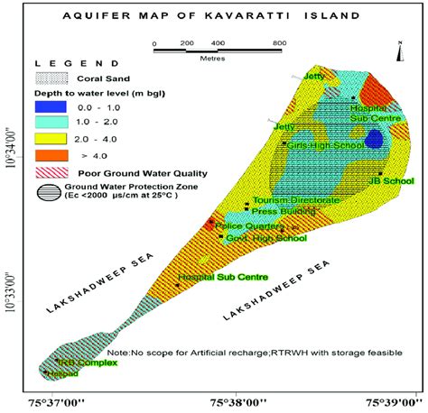 Aquifer map of Kavaratti Island. | Download Scientific Diagram