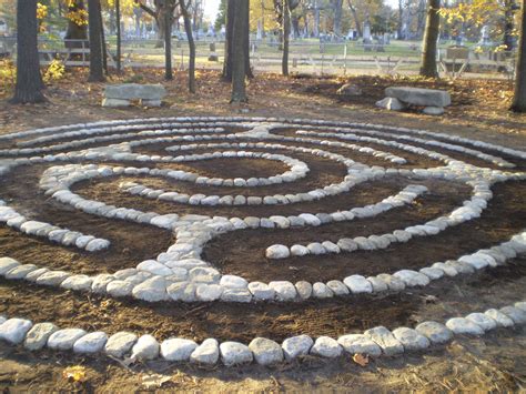 The Labyrinth at UNE, Portland, Maine - this is cool and I would love to do it in my yard with ...