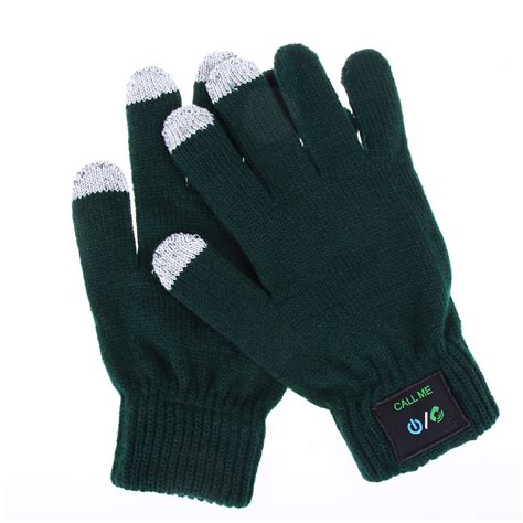 Bluetooth gloves for smartphones in winter