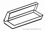 Pencil case coloring Page Clipart Jpg – Clipartix sketch template