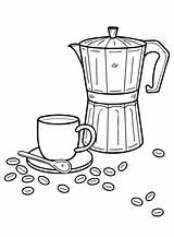 Coffee Coloring Pages Printable For Free Download sketch template