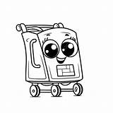 Trolley Car Coloring Page Pages sketch template