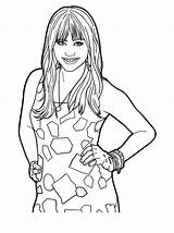 Hannah Montana Coloring Pages  Free Printable For Kids sketch template