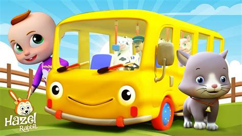 The Bus Song 🚌 Baby Shark & More Nursery Rhymes for Children Videos ...