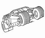 Batmobile Coloring Page Home Sketch sketch template