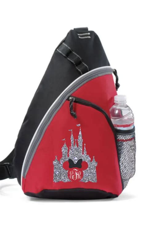 A Lovely Personalized Disney Sling Backpack that Sparkles