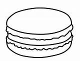 Macaron Coloring Page Printable For Free Download sketch template