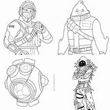 25 Free Fortnite Coloring Pages For Kids And Adults sketch template