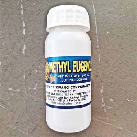 METHYL EUGENOL FRUIT FLY ATTRACTANT BY HARBEST (100 CC BOTTLE) | Shopee Philippines