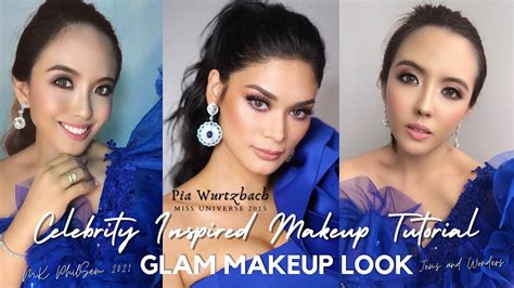 Pia Wurtzbach Inspired Makeup | Glam Makeup Look Tutorial using Mary ...