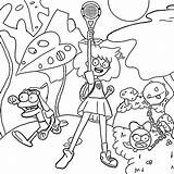 Disney Amphibia Coloring Page sketch template