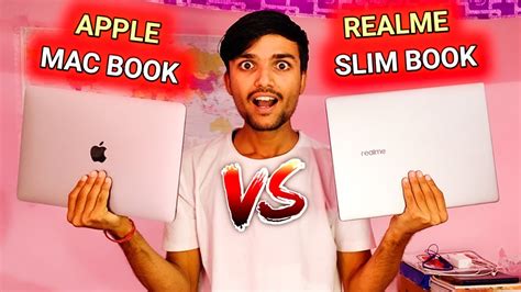 Realme Slim Book vs Apple Mac Book 🔥 Who Win ? - YouTube