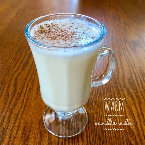 Warm Vanilla Milk #TasteCreations | Our Good Life