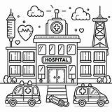 Coloriage Kleurplaat Ziekenhuis Ongeluk Kleurplaten Ambulance Accident  sketch template