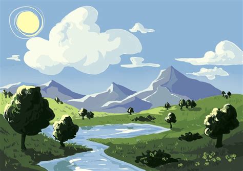 Cómo Aprender a Dibujar un Paisaje | Academias Artitud 🎨