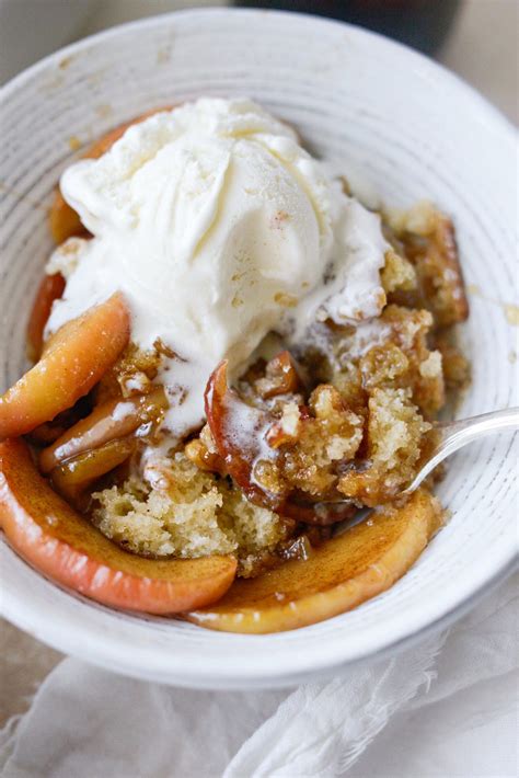 Caramel Apple Pudding Cake - Simply Scratch