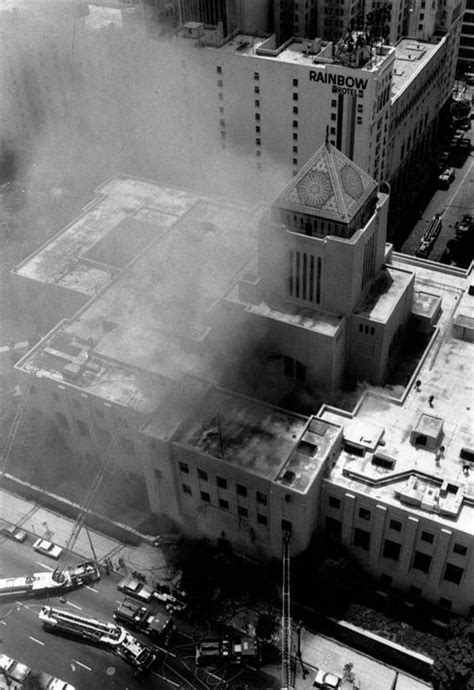 History, Los Angeles County: The Library Fire: 25 Years Ago