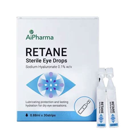 RETANE EYE DROP 0.88ML 5S X 6 | Caring Pharmacy Official Online Store