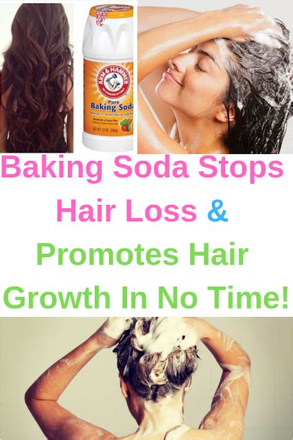 Healthy Beauty and Diet: Baking Soda Stops Hair Loss & Promotes Hair ...